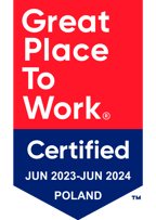 Great Place to Work Badge, Poland