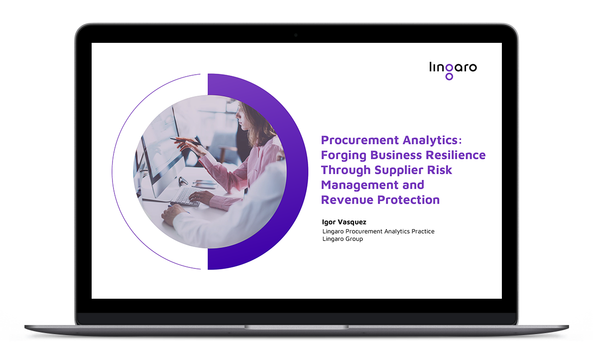 Procurement Analytics: Forging Business Resilience Through Supplier Risk Management and Revenue Protection