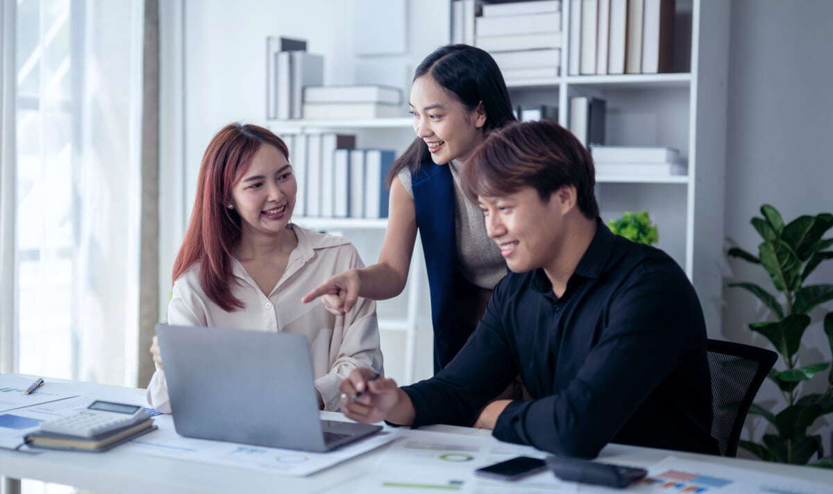 office workers